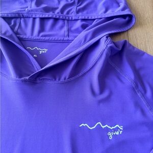 Purple Men's Hoodie
